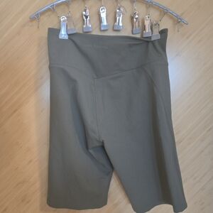 The Girlfriend Collective Women's Olive Colored Shorts